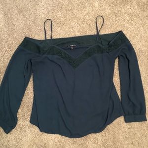Express cold shoulder blouse